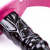 Bavaglio Fetish Regolabile Pink con Dildo 10 x 3,5 cm - 4