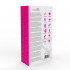 Ovetto Vibrante Edgar in Silicone con Telecomando Wireless Vibrante 7,5 x 3,3 cm. Rosa Ricaricabile - 2