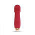 Vibratore Nesta in Silicone 11,5 x 3 cm Ricaricabile con USB Rosso - 0