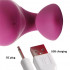 Novak - Vibratore per Coppia con Telecomando Wireless 8,6 x 3,8 cm. in Silicone Magenta Ricaricabile USB - 3