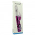 Vibratore Rabbit Viola con perle rotanti e Spinta Su e Giu 25 x 3,2 cm. - 3
