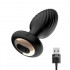 Plug Anale con Vibrazione Movimento Twister e Telecomando - 1