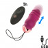 Ovetto Pulsante Reva Wireless in Silicone Magenta Ricaricabile con USB - 1