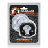 OXBALLS - Cockrings Ultraballs Set di 2 Trasparente-Nero - 1