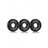 Oxballs set 3 anelli Fallici Elastici Neri - 2