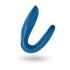 Vibratore per Coppia in Puro Silicone Ricaricabile USB 9 x 3,5 cm. - 3