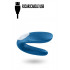 Vibratore per Coppia in Puro Silicone Ricaricabile USB 9 x 3,5 cm. - 0
