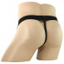 Fallo Indossabile Strapon Cavo con Testicoli per Uomo 23 x 4,5 cm. Africano - 1