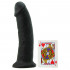 KING COCK Fallo Indossabile + Imbracatura Strapon Realistico Nero 23,5 X 5 cm. - 1