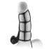Gabbia Fallica in Silicone Elastico con Stimolatore Clitoride Vibrante - 0