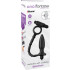 Anello Fallico Vibrante con Stimolatore Prostata in Silicone - 0