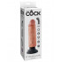 KING COCK - Vibratore Ultra Realistico 18 x 4,8 cm. - Alta Qualita MADE in USA - 2