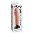 KING COCK - Vibratore Realistico 20 X 4,8 cm. - Alta Qualita MADE in USA - 5