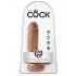 KING COCK - Fallo Ultra Realistico Mulatto 18,5 x 4,5 cm. - Alta Qualita MADE in USA - 4