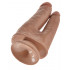 KING COCK - Fallo Doppio Ultra Realistico con Ventosa - Alta Qualita MADE in USA - 4