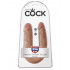 KING COCK - Fallo Doppio Pre Curvato Ultra Realistico 34 X 3,5 cm. - Alta Qualita MADE in USA - 1