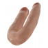 KING COCK - Fallo Doppio Pre Curvato Ultra Realistico 34 X 3,5 cm. - Alta Qualita MADE in USA - 0