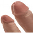 KING COCK - Fallo Doppio Pre Curvato Ultra Realistico 44 X 4,4 cm. - Alta Qualita MADE in USA - 3