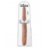 KING COCK - Fallo Doppio Ultra Realistico Lato Grande e Piccolo 43 X 4,5 e 3,5 cm.- Alta Qualita MADE in USA - 4