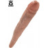 KING COCK - Fallo Doppio Ultra Realistico Lato Grande e Piccolo 43 X 4,5 e 3,5 cm.- Alta Qualita MADE in USA - 3
