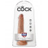 KING COCK - Fallo Ultra Realistico 17,5 X 3,2 cm. - Alta Qualita MADE in USA - 2
