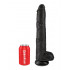 KING COCK - Fallo Ultra Realistico Nero 36 x 6 cm. - Alta Qualita MADE in USA - 3