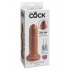 KING COCK - Fallo Mulatto Ultra Realistico che si Scappella 17 X 4 cm. Alta Qualita MADE in USA - 1