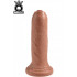 KING COCK - Fallo Mulatto Ultra Realistico che si Scappella 17 X 4 cm. Alta Qualita MADE in USA - 2