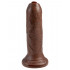 KING COCK - Fallo Africano Ultra Realistico che si Scappella 17 X 4 cm. Alta Qualita MADE in USA - 1
