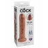 KING COCK - Fallo Ultra Realistico Mulatto che si Scappella 20 x 4,5 cm. - Alta Qualita MADE in USA - 2