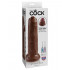 KING COCK - Fallo Africano Ultra Realistico che si Scappella 23 X 4,5 cm. Alta Qualita MADE in USA - 2