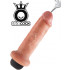 KING COCK 6 Fallo Ultra Realistico Eiaculante 18 x 4,8 cm. Flacone di Sperma incluso - 3