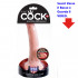 KING COCK (Dual Density) Fallo Mega Realistico 18 X 4,7 cm. Alta Qualita Made in Usa - 1