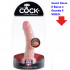 KING COCK (Dual Density) Fallo Mega Realistico 20 X 5,1 cm. Alta Qualita Made in Usa - 3