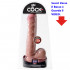 KING COCK (Dual Density) Fallo Mega Realistico 30 X 6 cm. Alta Qualita Made in Usa - 1
