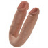 KING COCK - Fallo Doppio Pre Curvato Ultra Realistico 34 X 3,5 cm. - Alta Qualita MADE in USA - 2