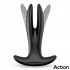 Plug Anale Espandibile Pinsy con Telecomando 13 x 3,7 cm - 9