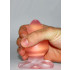 Plug Joy Cuneo Anale in Jelly Medium Rosa 12 X 4,5 cm. - 0