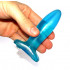 Plug Joy Cuneo Anale in Jelly Small Blu 10,5 X 3 cm. - 0