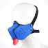 Museruola per Cane Puppy in Neoprene per Dogplay Blu - 0