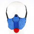 Museruola per Cane Puppy in Neoprene per Dogplay Blu - 3