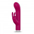 Vibratore Rabbit in Silicone Flessibile Raave Magenta Ricaricabile - 1