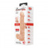 Fallo realistico color carne con ventosa 23cm Buraq - 7
