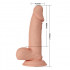 Fallo realistico color carne con ventosa18cm Zebulon - 4