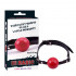Gag Ball Bavaglio con sfera diametro 4,5 cm Rosso - 3