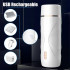 Masturbatore Vibrante Riley con Risucchio Ricaricabile USB - 7