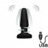 Plug Anale Vibrante con Effetto Leccata di Ano Ricaricabile USB 12 x 4 cm - 0
