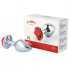 Plug Anale N.25 con Rosa Taglia S - 1