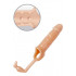Guaina Fallica (+ 2 cm) con Stimolatore Prostata (9 X 3,5 cm) Incorporato - 1