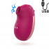 Succhia Clitoride Shushu in Silicone con Onde di Pressione Magenta - 0